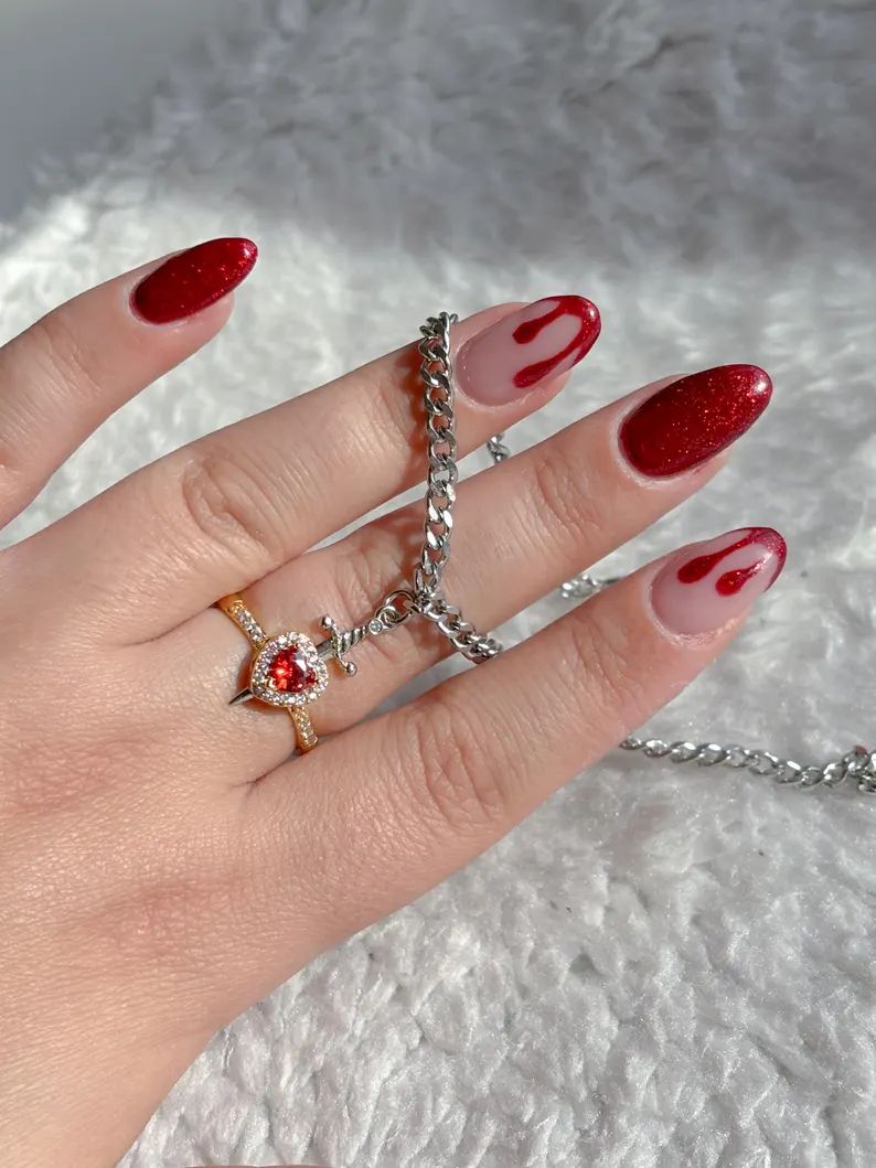 Heart & Sword Ring